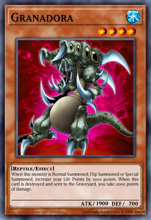 Granadora, carte IOC-030 de Invasion of Chaos
