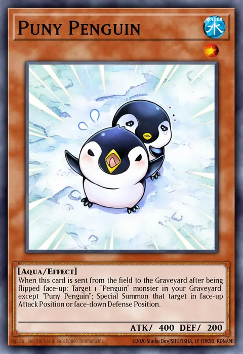 Puny Penguin, card ABYR-EN037 from Abyss Rising