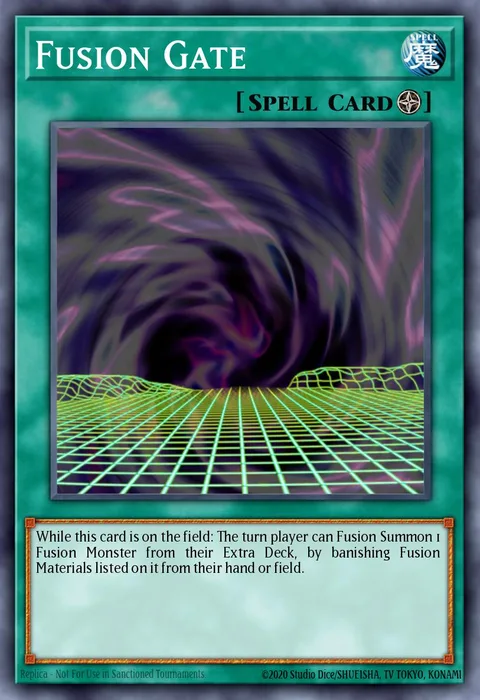 Fusion Gate, card HL1-EN005 from Hobby League 1 participation cards B