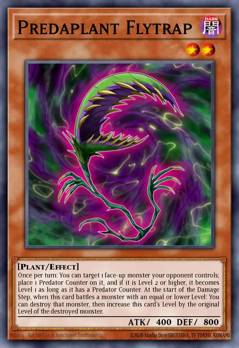 Predaplant Flytrap, card INOV-EN006 from Invasion: Vengeance