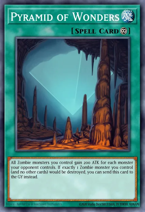 Pyramid of Wonders, card SBAD-EN020 from Speed Duel: Attack from the Deep