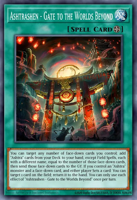Ashtrashen - Gate to the Worlds Beyond, card BETB-EN057 from Beyond the Brave