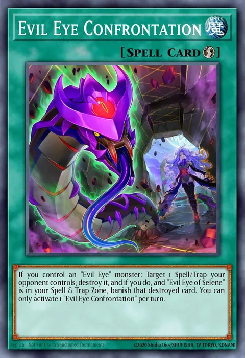 Evil Eye Confrontation, carte INCH-EN035 de The Infinity Chasers