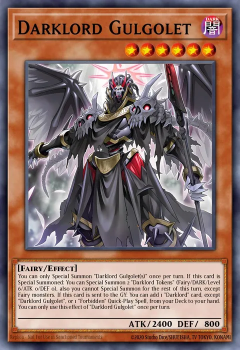 Darklord Gulgolet, card BPRO-EN018 from Burst Protocol