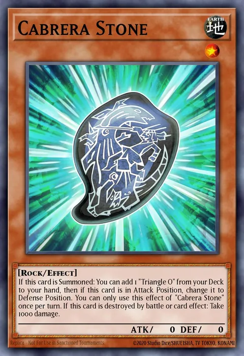 Cabrera Stone, carte MZMI-EN019 de Maze of Millennia