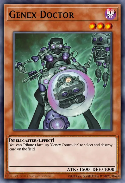Genex Doctor, card DT02-EN015 from Duel Terminal 2