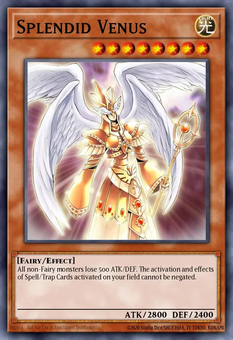 Splendid Venus, carte SDLS-EN009 de Lost Sanctuary Structure Deck