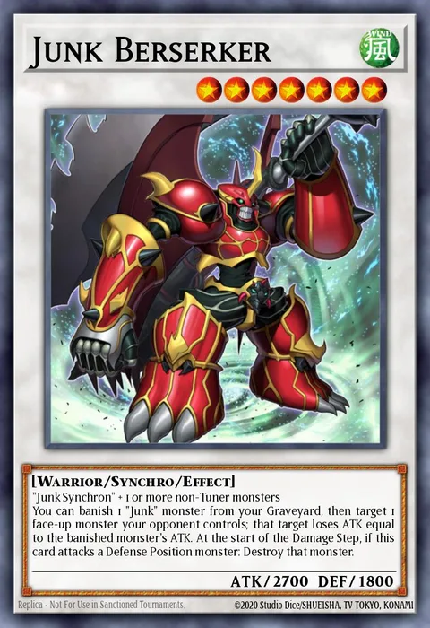 Junk Berserker, carte LC5D-EN043 de Legendary Collection 5D's Mega Pack
