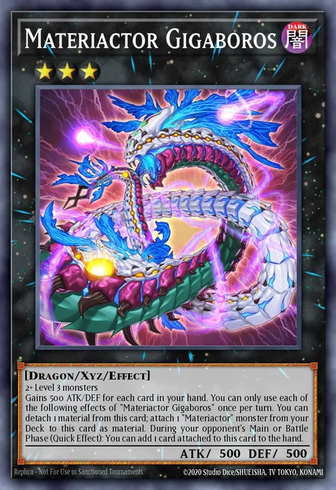 Materiactor Gigaboros, card BLVO-EN084 from Blazing Vortex