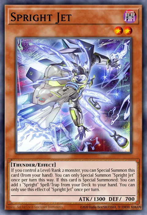 Spright Jet, card POTE-EN004 from Power of the Elements