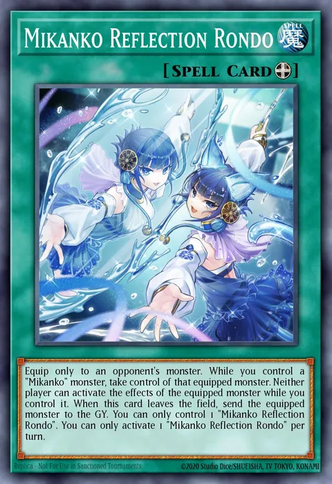 Mikanko Reflection Rondo, card AMDE-EN033 from Amazing Defenders