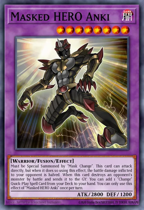 Masked HERO Anki, card PGL2-EN011 from Premium Gold: Return of the Bling