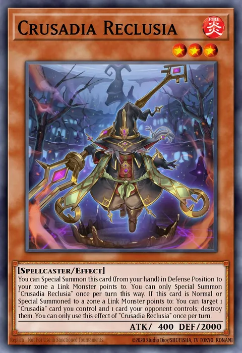 Crusadia Reclusia, carte CYHO-EN006 de Cybernetic Horizon