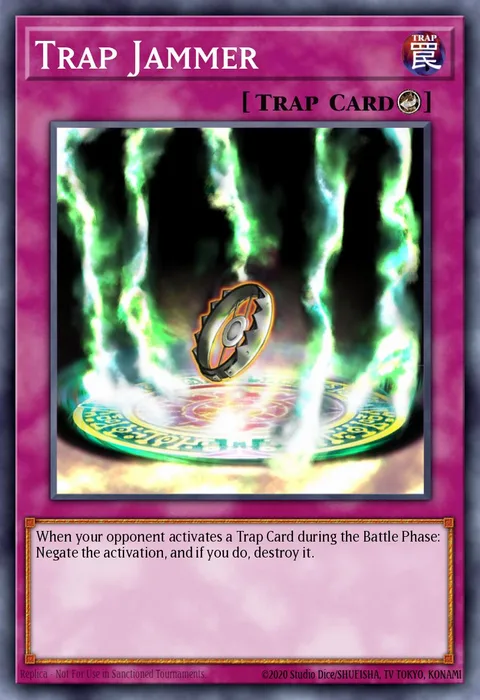 Trap Jammer, card SS02-ENA17 from Speed Duel Starter Decks: Duelists of Tomorrow