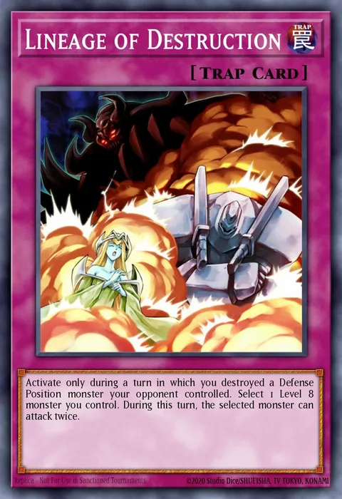 Lineage of Destruction, card CSOC-EN069 from Crossroads of Chaos