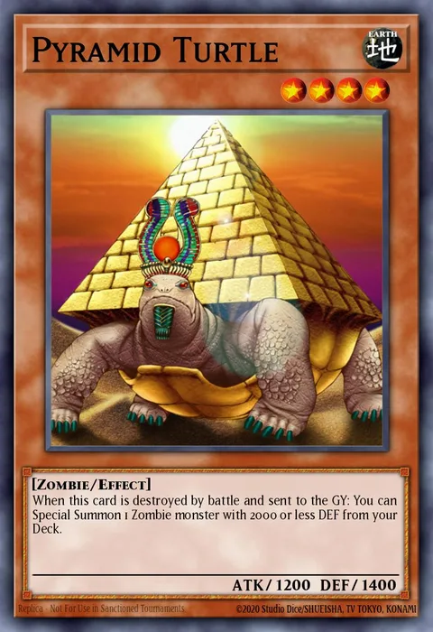 Pyramid Turtle, card TP5-EN017 from Tournament Pack 5