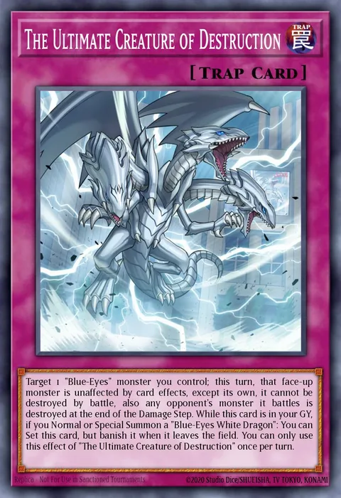 The Ultimate Creature of Destruction, card LED3-EN005 from Legendary Duelists: White Dragon Abyss