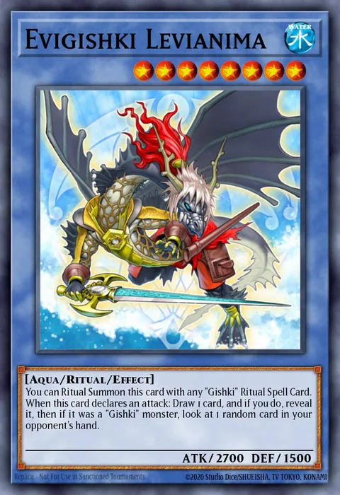 Evigishki Levianima, card HA07-EN017 from Hidden Arsenal 7: Knight of Stars