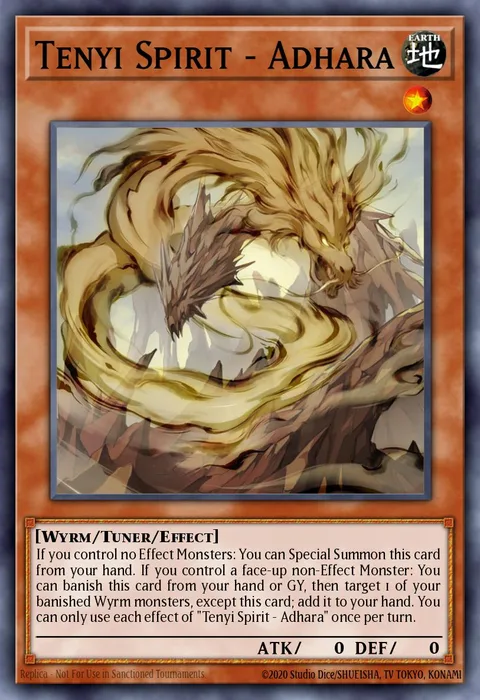 Tenyi Spirit - Adhara, carte RIRA-EN012 de Rising Rampage