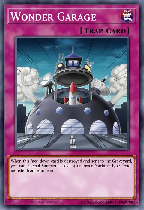 Wonder Garage, card SGX2-ENB19 from Speed Duel GX: Midterm Paradox
