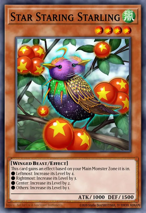 Star Staring Starling, carte DANE-EN024 de Dark Neostorm