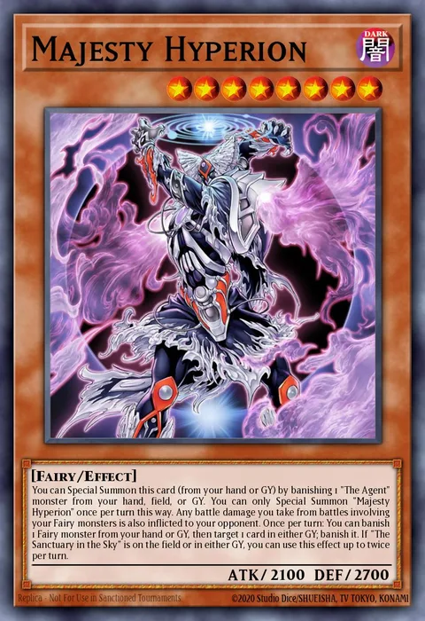 Majesty Hyperion, carte GFP2-EN007 de Ghosts From the Past: The 2nd Haunting
