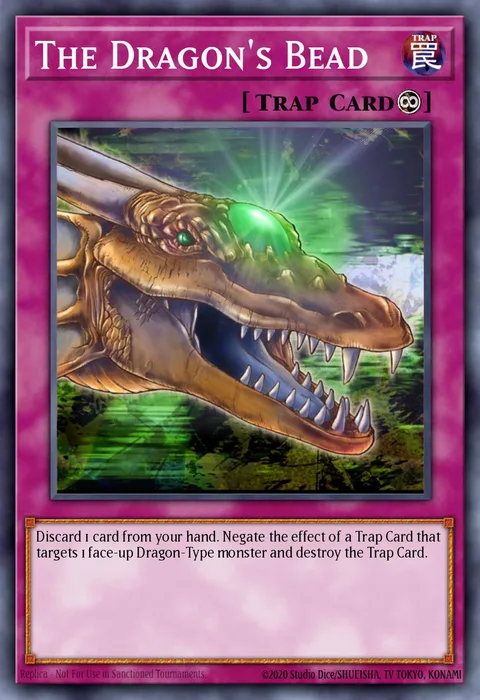 The Dragon's Bead, card LOD-043 from Legacy of Darkness