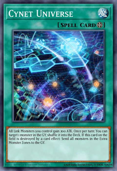Cynet Universe, carte YS17-EN021 de Starter Deck: Link Strike
