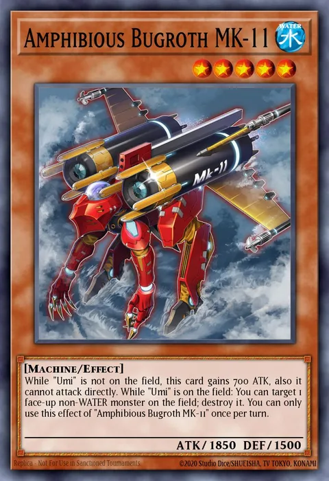 Amphibious Bugroth MK-11, carte DIFO-EN029 de Dimension Force