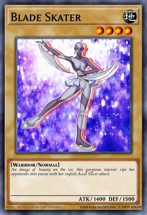 Blade Skater, card EEN-EN003 from Elemental Energy