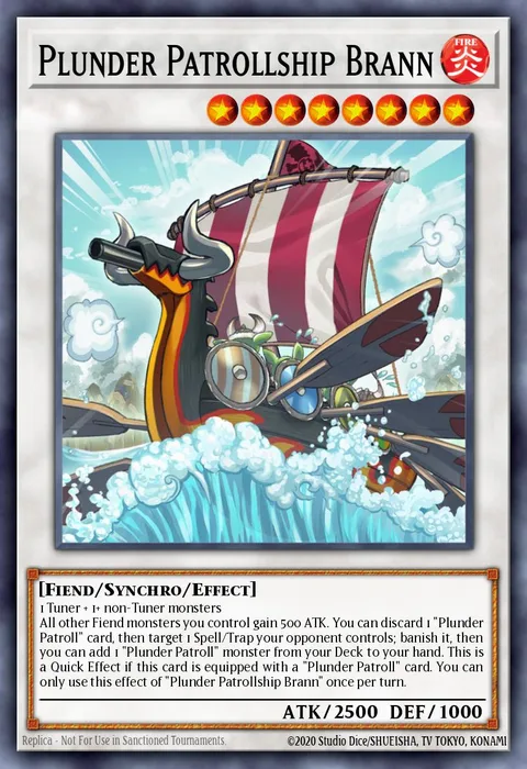 Plunder Patrollship Brann, carte IGAS-EN087 de Ignition Assault