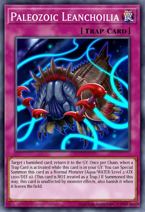 Paleozoic Leanchoilia, carte INOV-EN098 de Invasion: Vengeance