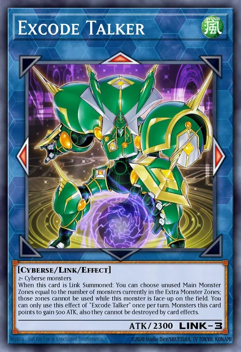 Excode Talker, carte EXFO-EN038 de Extreme Force