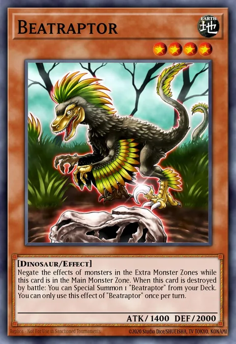 Beatraptor, carte MP20-EN115 de 2020 Tin of Lost Memories Mega Pack