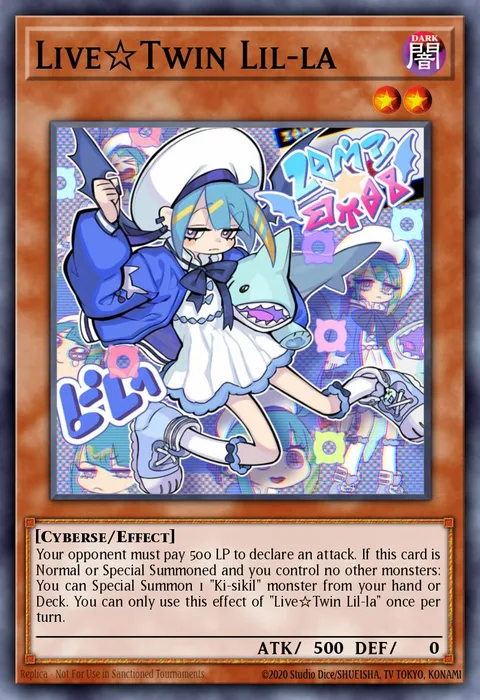 Live☆Twin Lil-la, carte GEIM-EN014 de Genesis Impact