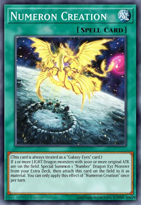 Numeron Creation, carte PHHY-EN052 de Photon Hypernova