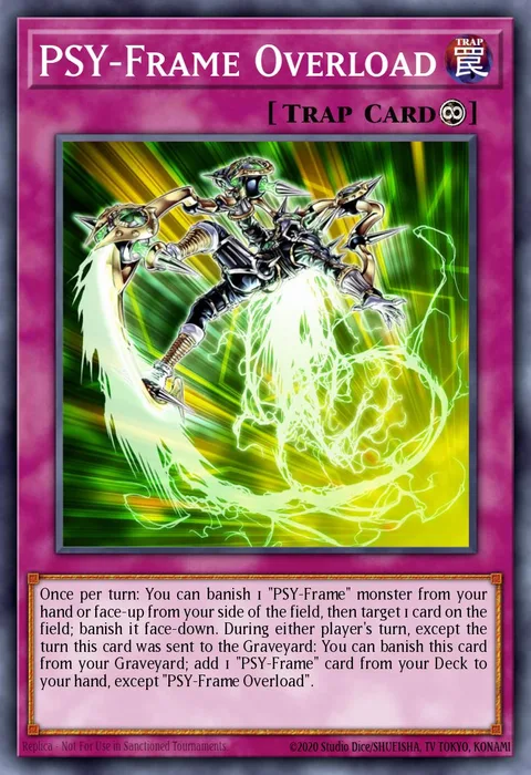 PSY-Frame Overload, card HSRD-EN037 from High-Speed Riders