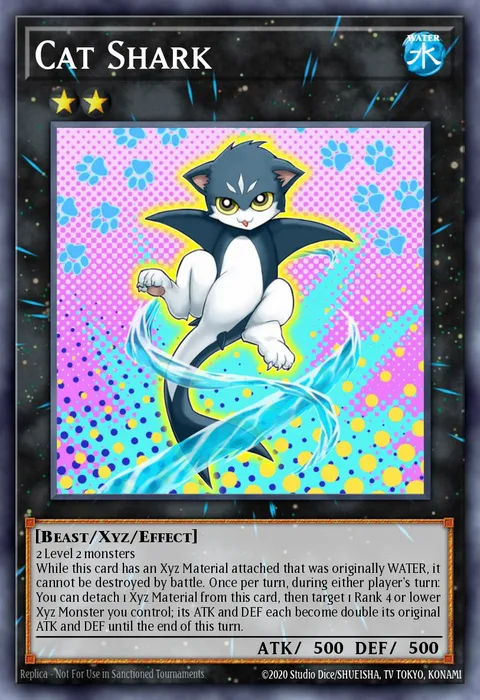 Cat Shark, card PGL2-EN016 from Premium Gold: Return of the Bling