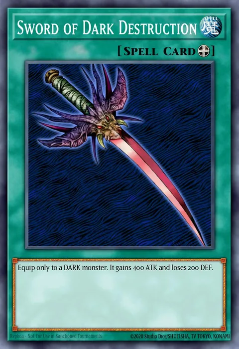 Sword of Dark Destruction, card SS05-ENA21 from Speed Duel Starter Decks: Twisted Nightmares