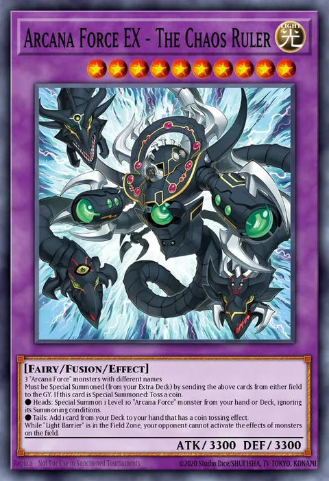 Arcana Force EX - The Chaos Ruler, card SUDA-EN034 from Supreme Darkness