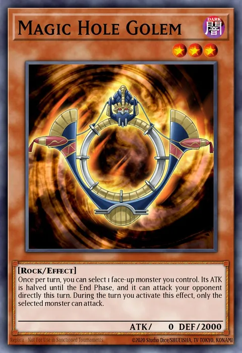 Magic Hole Golem, carte ABPF-EN008 de Absolute Powerforce