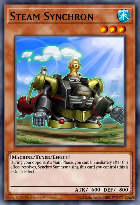 Steam Synchron, card LC5D-EN027 from Legendary Collection 5D's Mega Pack