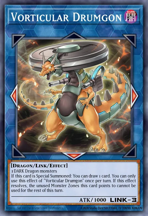 Vorticular Drumgon, carte CYHO-EN041 de Cybernetic Horizon