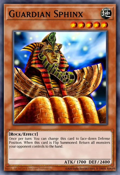 Guardian Sphinx, carte MC2-EN001 de Master Collection Volume 2