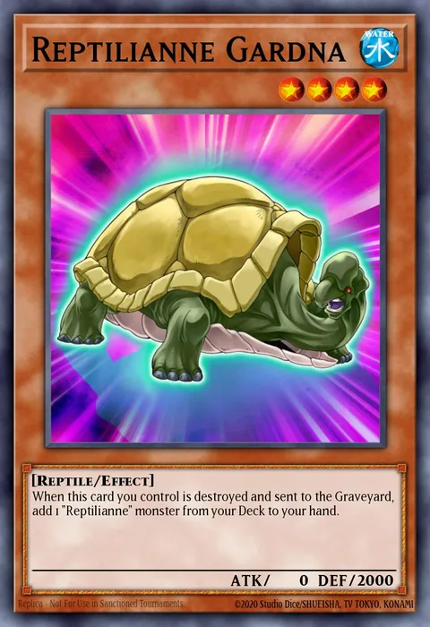 Reptilianne Gardna, card ABPF-EN016 from Absolute Powerforce