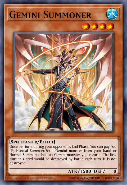 Gemini Summoner, card LDK2-ENJ17 from Legendary Decks II