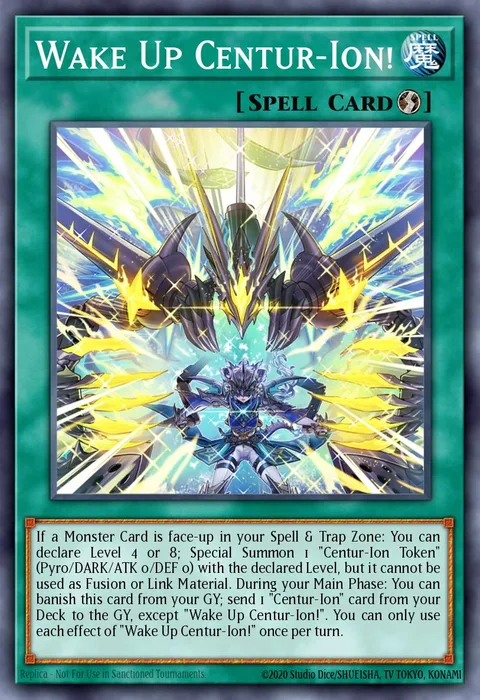 Wake Up Centur-Ion!, card MP25-EN074 from 2025 Mega-Pack Tin