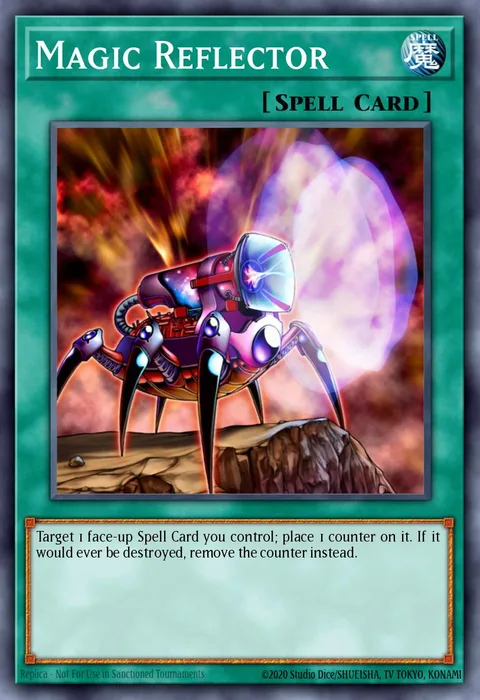 Magic Reflector, card DPKB-EN031 from Duelist Pack: Kaiba