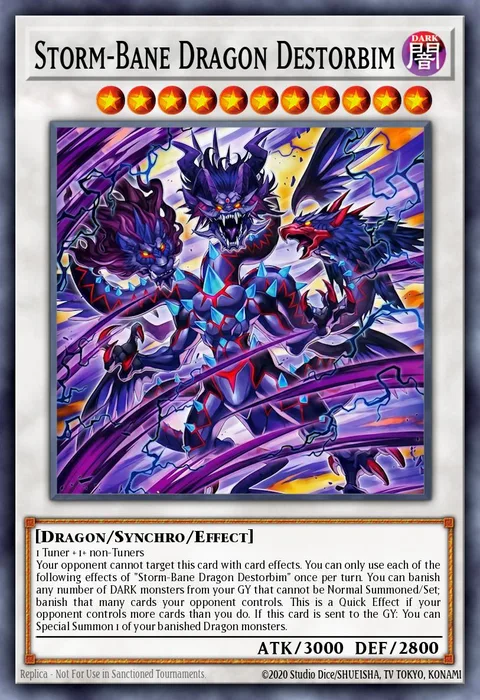 Storm-Bane Dragon Destorbim, card BPRO-EN089 from Burst Protocol