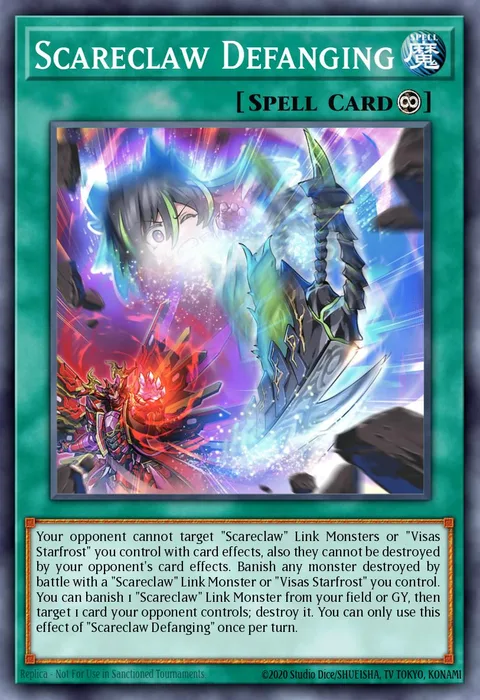 Scareclaw Defanging, card PHHY-EN060 from Photon Hypernova